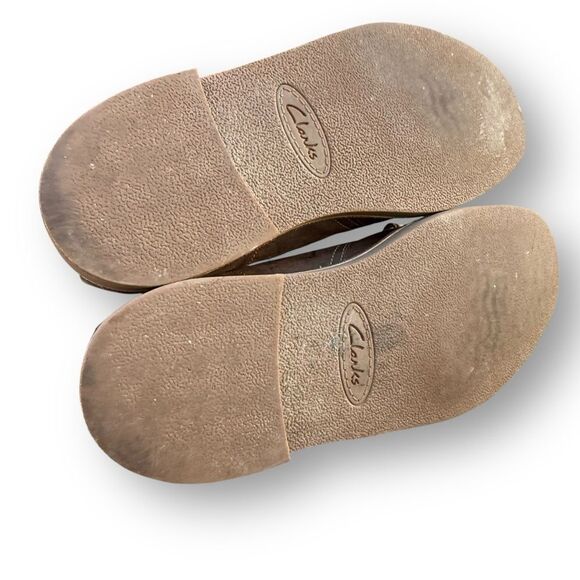 Clarks Bushacre Leather Lace Up Casual Chukka Boots Mens Size 12 Brown 15522 - Picture 12 of 14